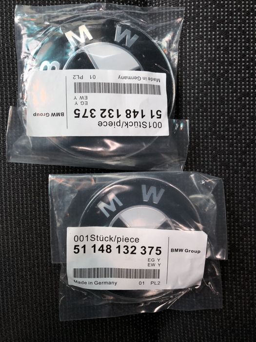 Capace roti jante aliaj BMW Alb/negru Black/white E46 E90 E60 X3 X5 X6