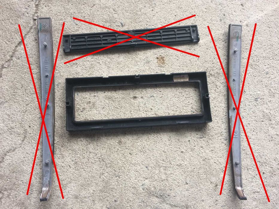 VW Bora Golf 4 интериорни елементи