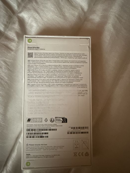 Iphone 16 PRO MAX 256GB