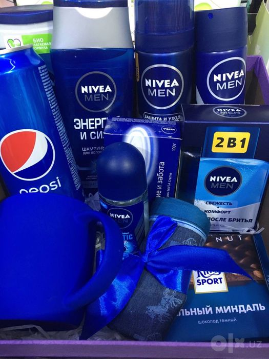 Nivea nabor men erkaklar uchun sovg’a to’plami 14-yanvar gift box