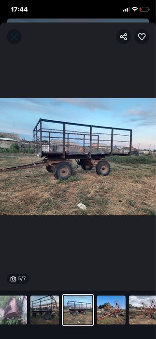 Продам прицеп сеновозный