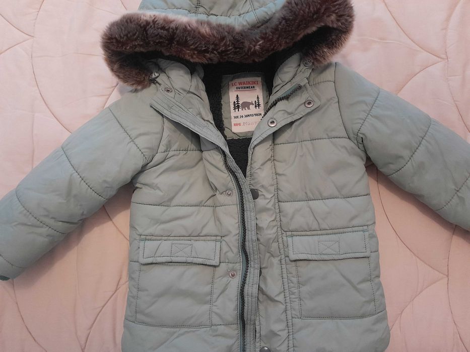 Детско зимно яке 2-3години