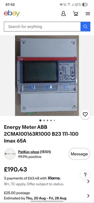Vand contor digital ABB