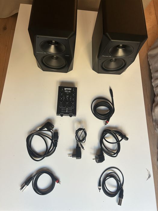 Мониторни Тонколони Pioneer VM-50 + Genini  MM1 Контролер