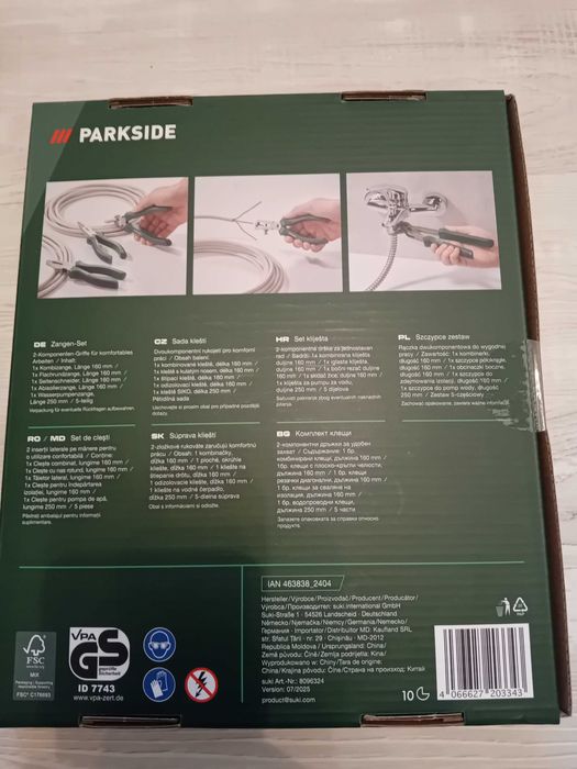Set clești Parkside