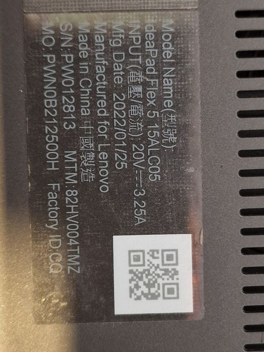 Lenovo ideapad flex 5 Ryzen 5