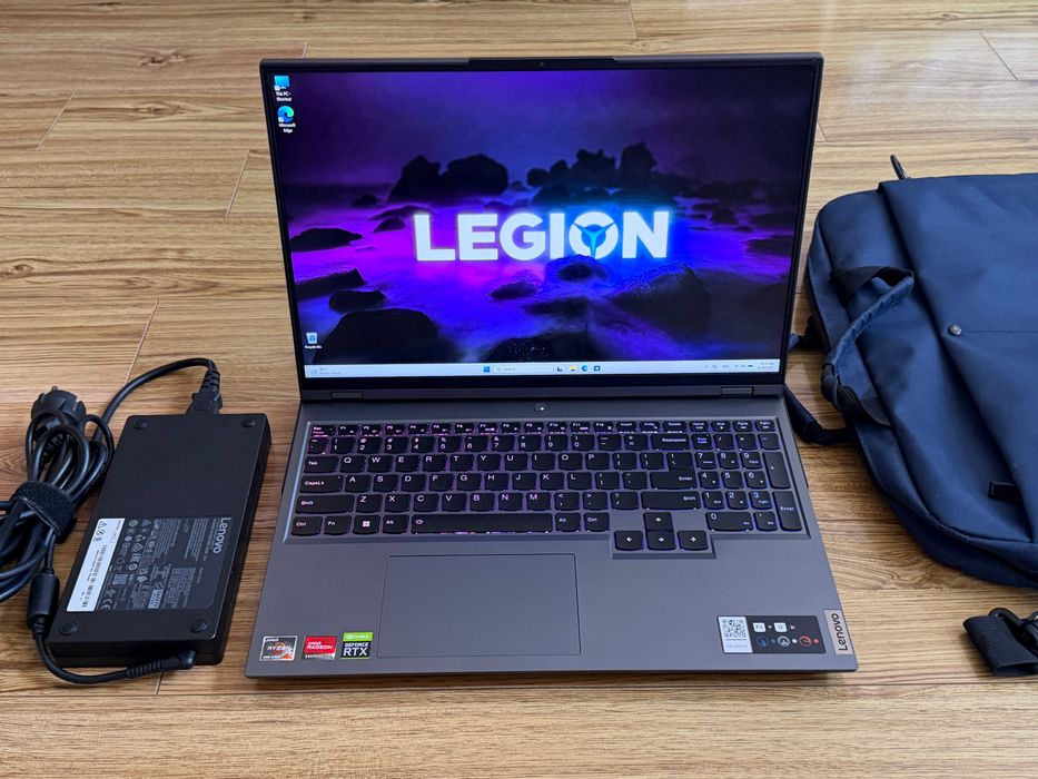 16`Legion Pro 5`Ryzen 7 5800H/RTX 3070/32GB RAM/512GB SSD/2.5k 165Hz/Батерия 96%