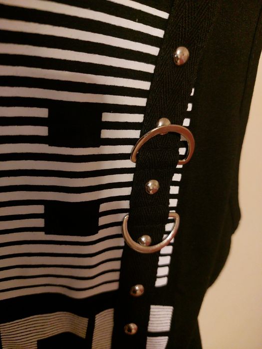 черный женский топ