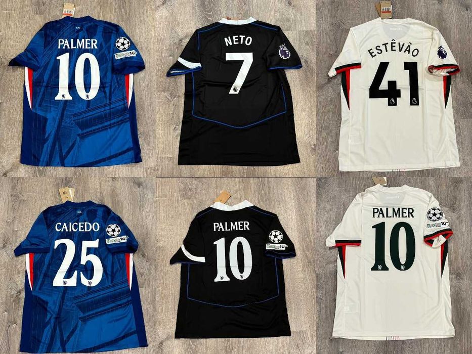Tricou Chelsea fotbal 25/26 - personalizat