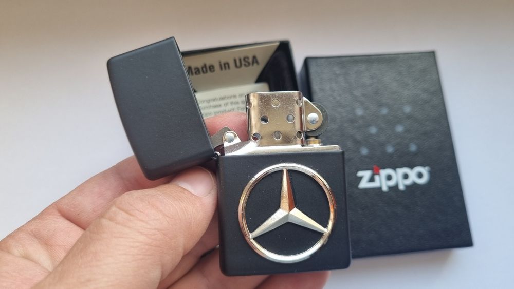 Bricheta ZIPPO Mercedes  noua, made in USA