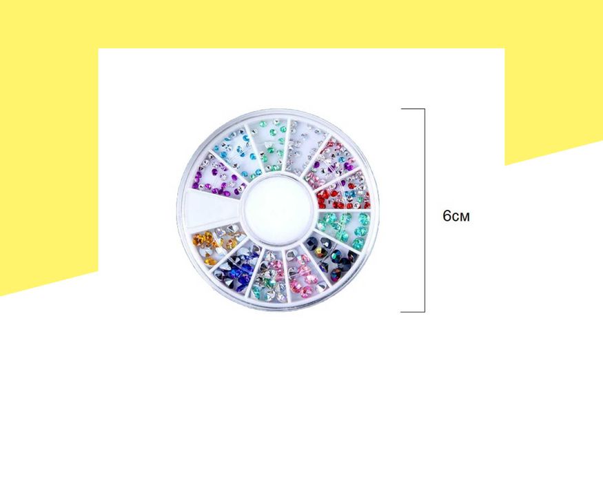 Цветни камъни/камъчета за декорации на нокти