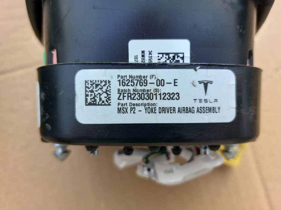 Airbag volan tesla model y model x s model 3