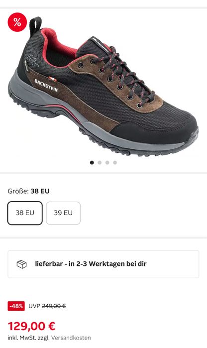 Туристически обувки DACHSTEIN GORE-TEX .Номер 43