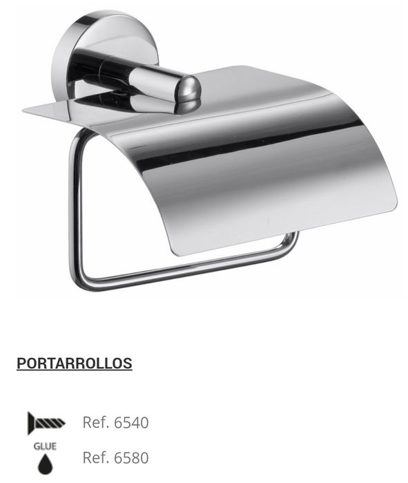 Испански държач за тоалетна хартия с капак