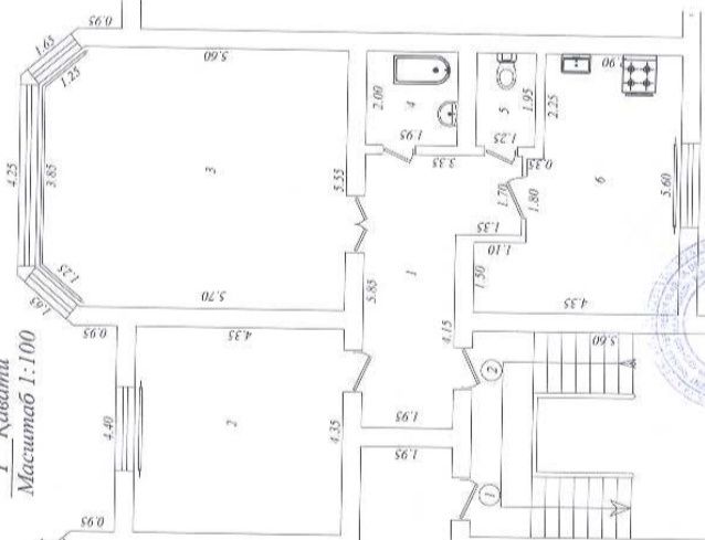 Продается СВОЯ большая 2-х комнатная квартира, переделанная в 3-х ком