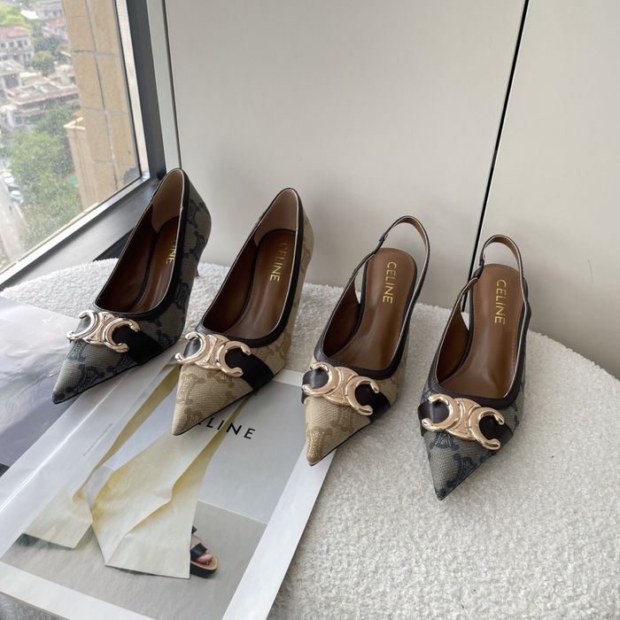 Pantofi Celine piele