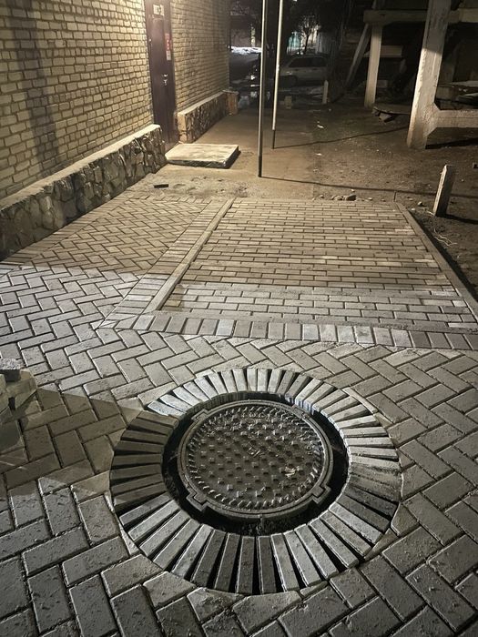 Двор под ключ за 5–7 дней | Брусчатка