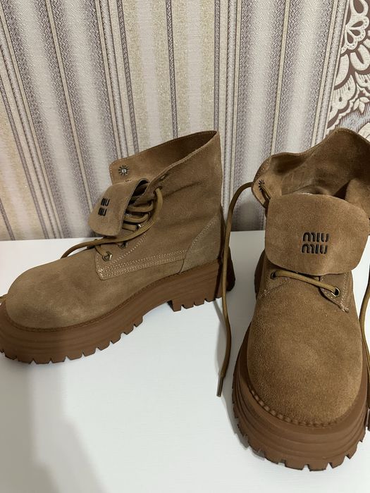 Зимние ботинки натуральные