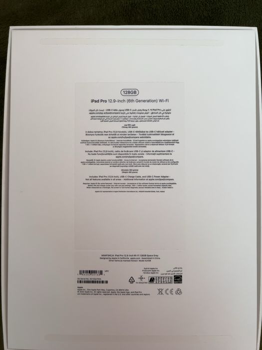 Ipad Pro 12.9 M2 6th gen 128GB Impecabil + Apple Pen USB C +Logitech Combo Touch husa/ tastatura.