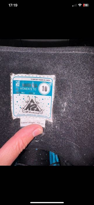 Дамски Snowboard обувки K2 haven boa номер 41.5