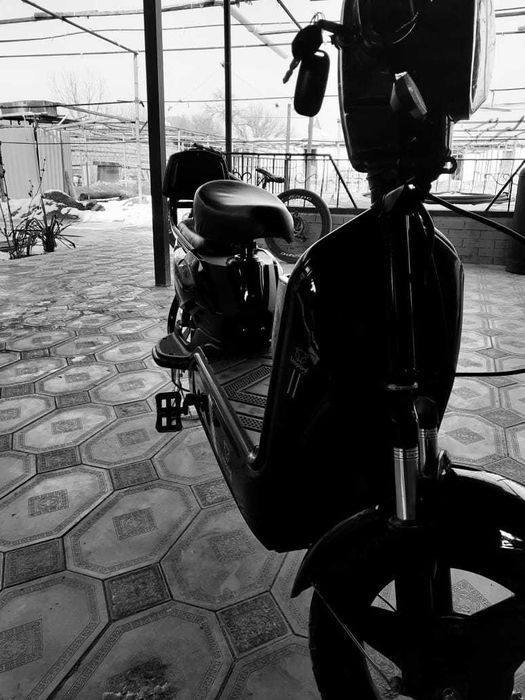 Мопед в новом состоянии