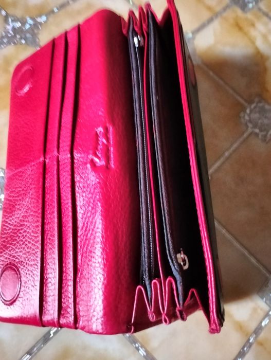 Кошелёк жен. натуральная кожа