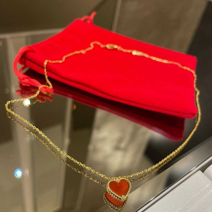 Van Cleef & Arpels VCA Sweet Alhambra Heart Дамско Колие