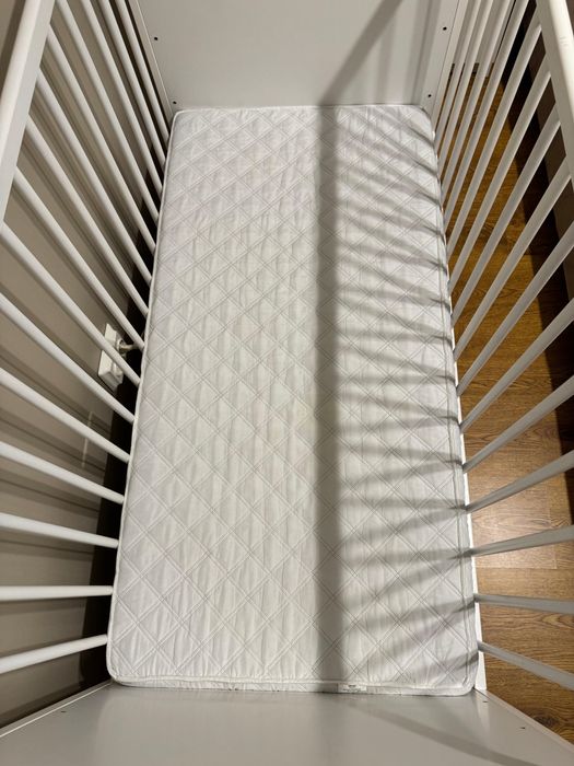 Patut copii din lemn Hubners Cosmo 120x60 cm cu sertar