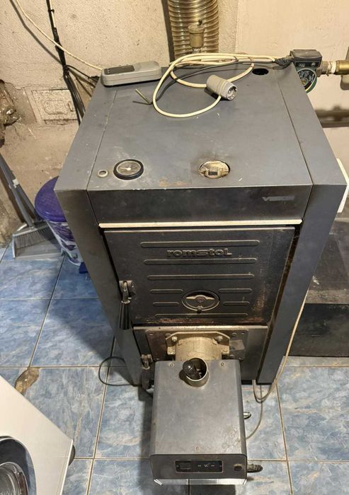 Чугунен пелетен котел Romstal 30kw