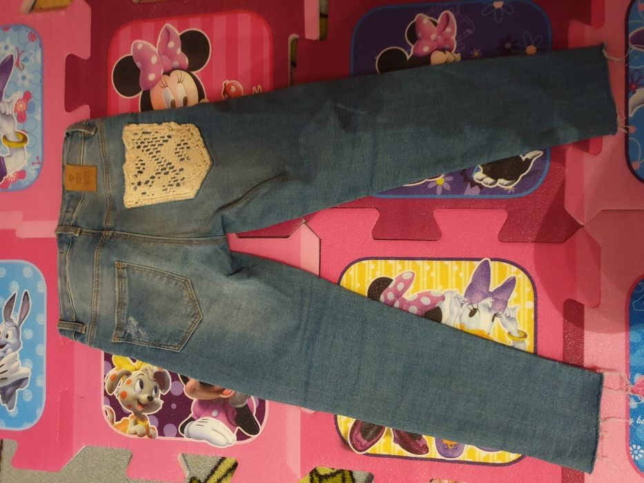 Blugi Zara Girls, 6 ani, 116 cm - stare impecabila