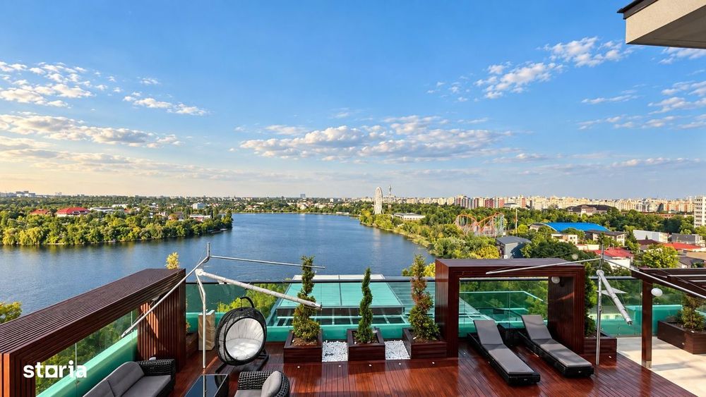 Penthouse duplex exclusivist - 200 mp de terase spectaculoase