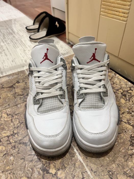 кроссовки Air Jordan 4 Retro White Oreo