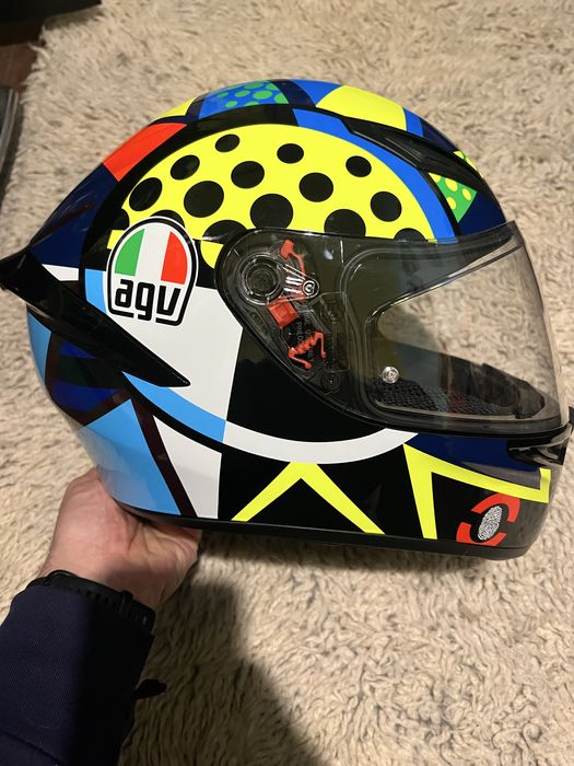 Каска AGV K1 S Rossi winter test 2020