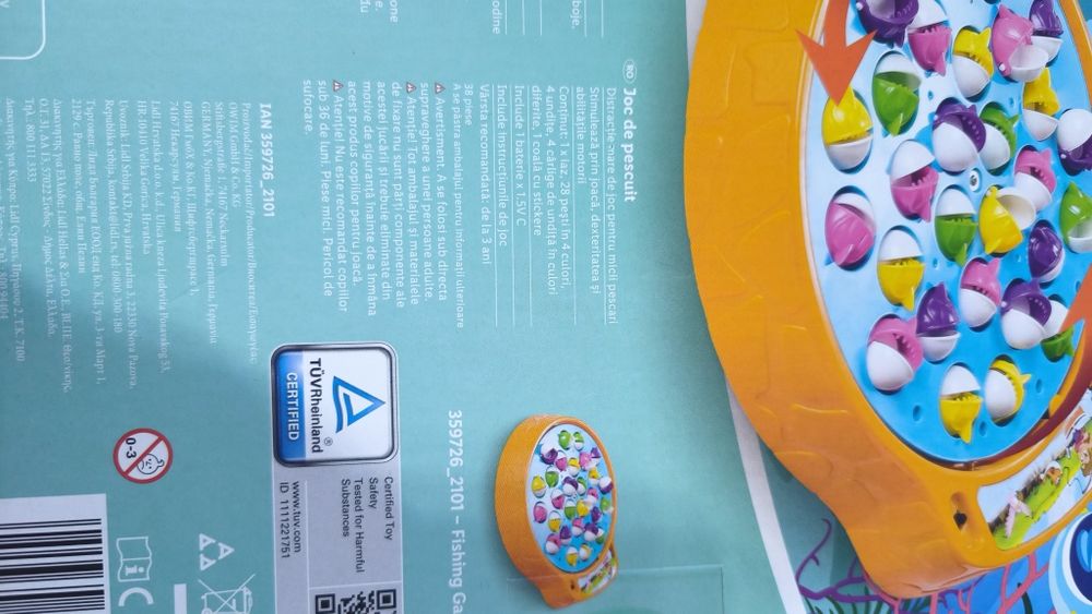 Jocuri noi, nedesfăcute, Risk junior și joc de pescuit