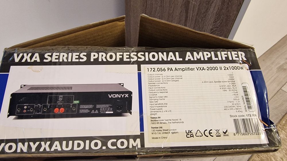 Amplificator Vonyx VXA 2000W 172.056