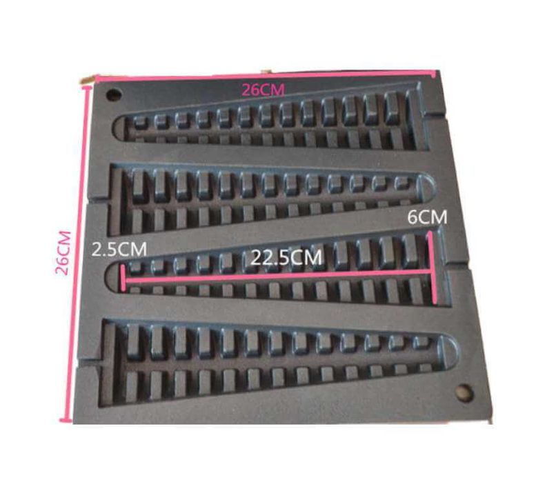 Професионален гофретник за Гофрети на клечка – Lolly waffle Don Gelato