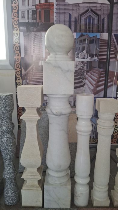 Мрамор, балясина все виды камней