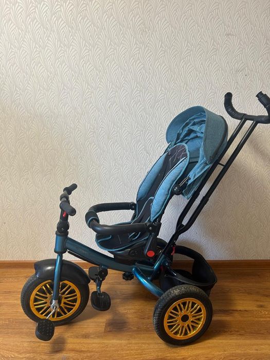 Велосипед для малышей с ручкой