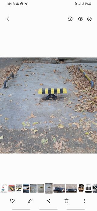 Б/У Бордюр для авто стоянки.