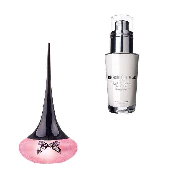 Set ea, parfum si tratament de noapte anti rid