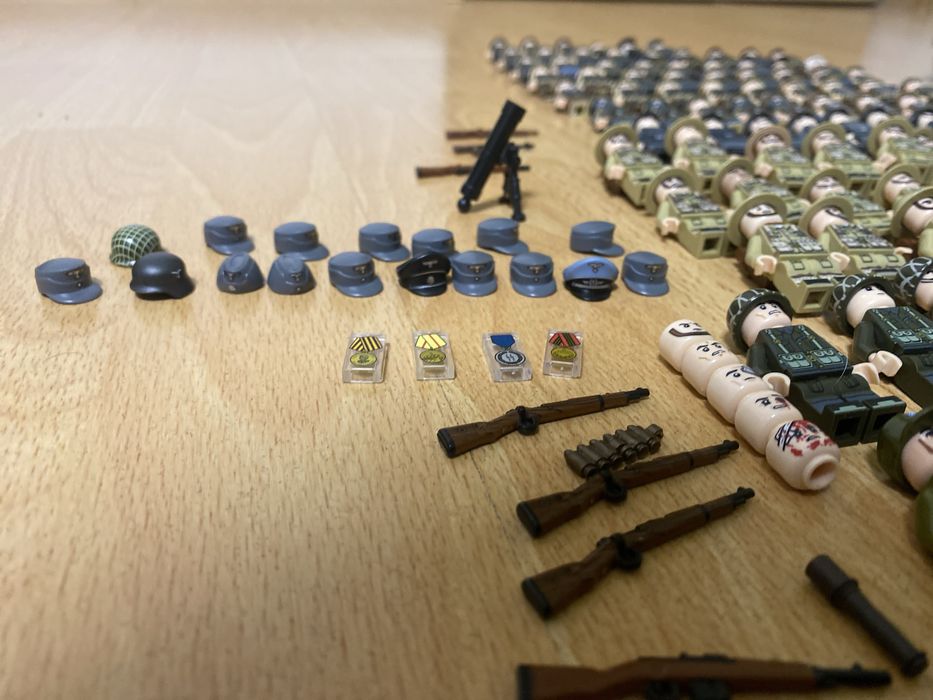 Figurine si arme lego ww2 dina al doilea razboi mondial