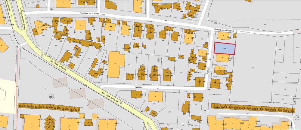 Парцел с виза кооперация - 800 кв.м РЗП гр. Плевен