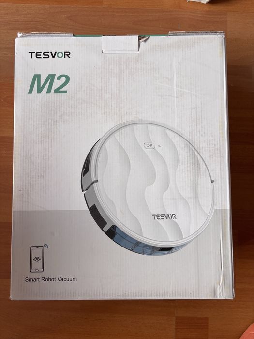 TESVOR M2 прахосмукачка робот с функция пране