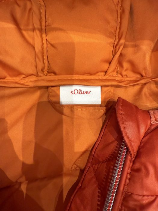 S.Oliver Оригинално пухено детско яке !!! Размер 116см