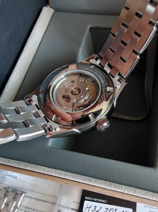 Като НОВ Hamilton Jazzmaster Open Heart Auto 42mm (H32705121) Пълен Комплект + Гаранция от Timeland