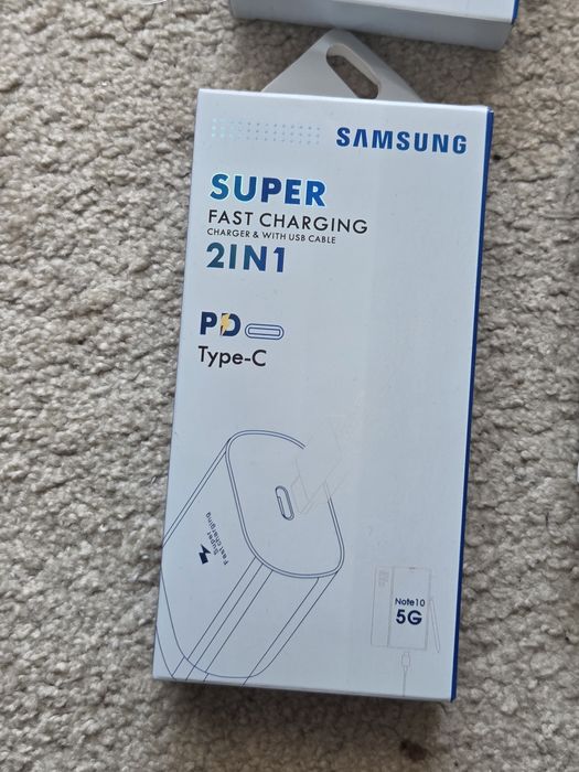 Incarcator Samsung 45W Fast Charge + Cablu USB C 1M