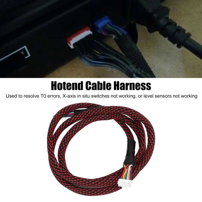 Creality Ender 3 Hotend 24V pentru Imprimante 3D Ender-3/3 V2/3 Pro – Neagră  + Cablu hotend imprimanta 3D
