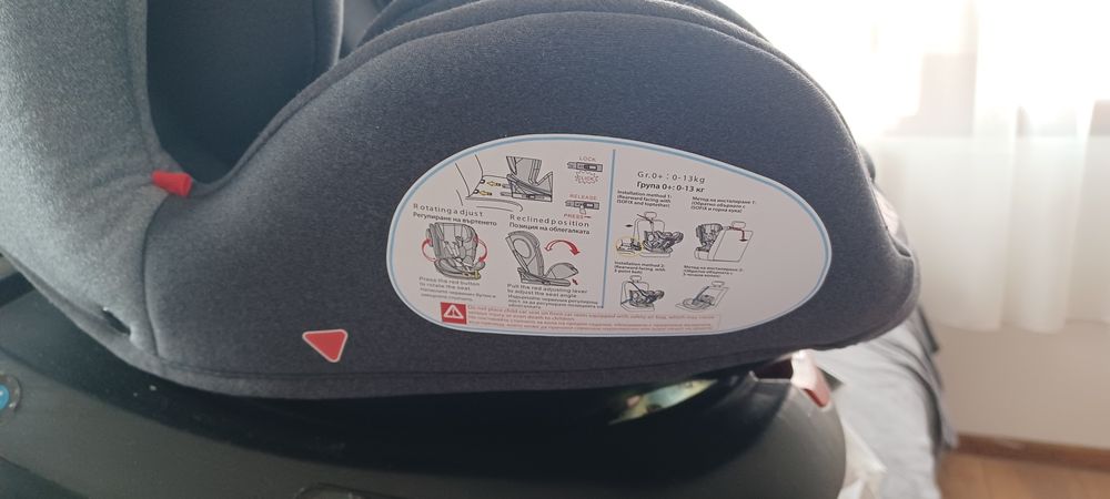 Kikka boo столче за кола 36кг