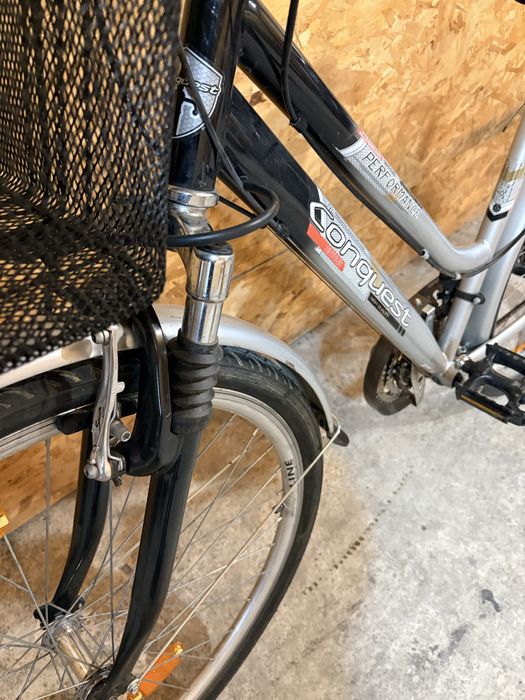 28цола Conquest дамски градски велосипед колело[21ck-Shimano]