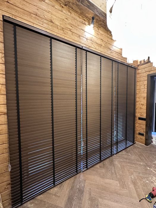 Горизонтальные Деревянные жалюзи Бамбук